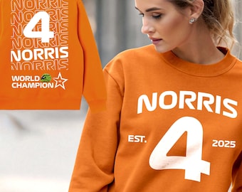 Norris World Champion Hoodie, Gift for Norris Fan, Norris Sweatshirt 2025