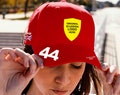 Hamilton Custom Hat, 44 Dad Hat, Hamilton 2025 Racing Cap product logo