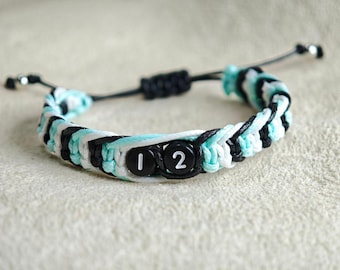 Antonelli 12 Macrame Handmade Bracelet, Gift for Antonelli Fan, Any Driver