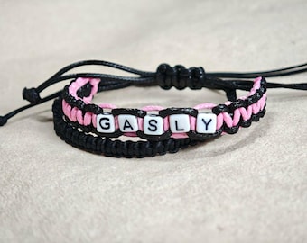 Gasly Macrame Handmade Bracelet, Gift for Gasly Fan, Pack of Two Bracelets
