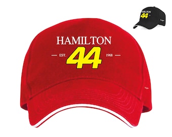 Hamilton 44 Sport Hat, 44 Dad Hat, Hamilton 2025 Hat, Racing Cap