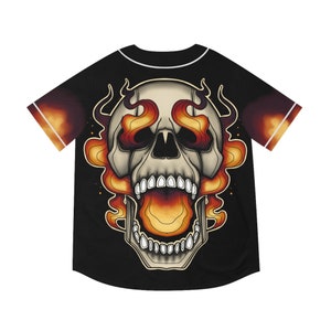 BURNITDOWN - Männer-Baseballtrikot
