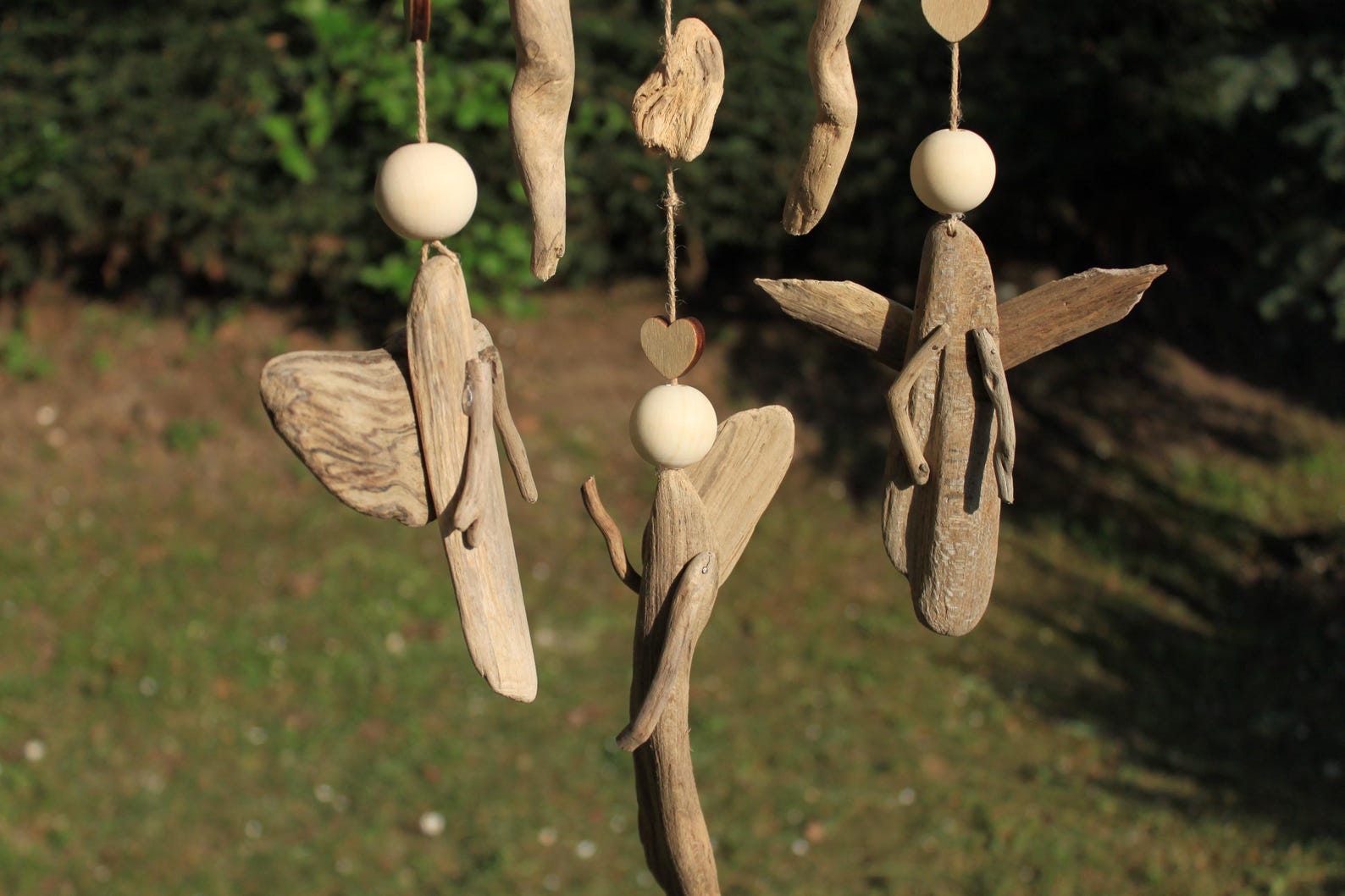 Driftwood Angels - Natural Beach Themed Handmade Angel Figure | Coastal ...