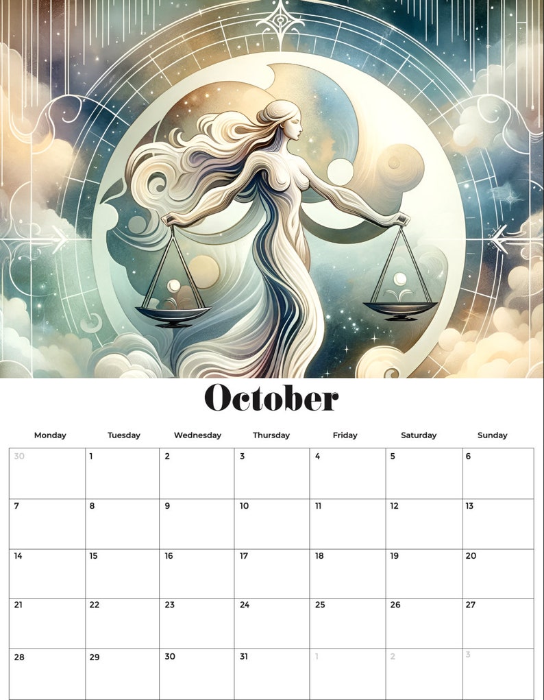March 2025 Calendar With Zodiac Signs Lily L. Brock