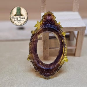 Miniature frame - Mini frames 1:12 - tiny decor dolls