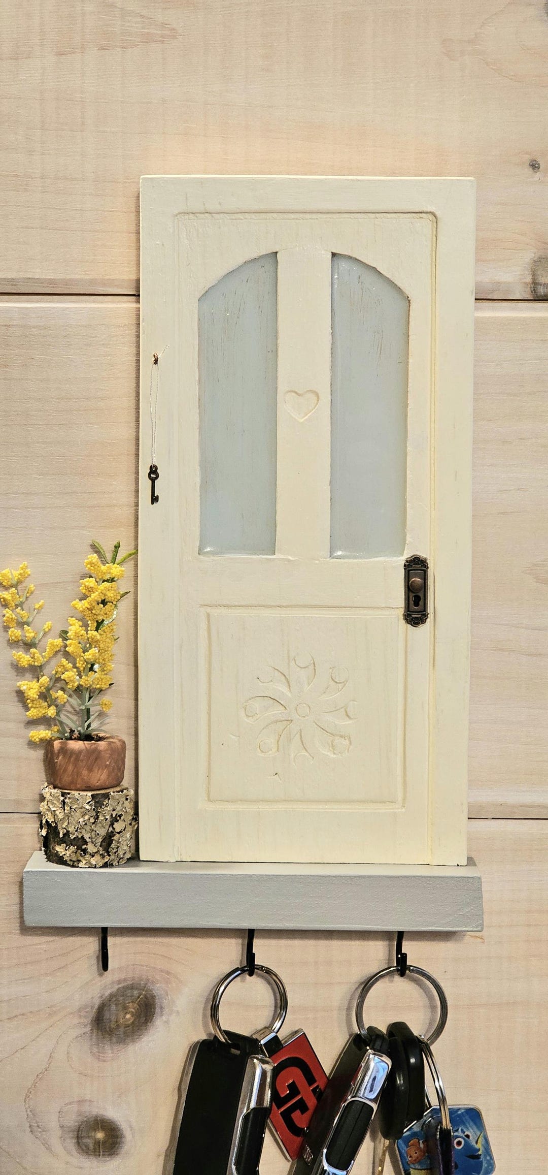 CALYPSO Miniature Door, Fairy Door, Key Ring, Birthday Gift. - Etsy