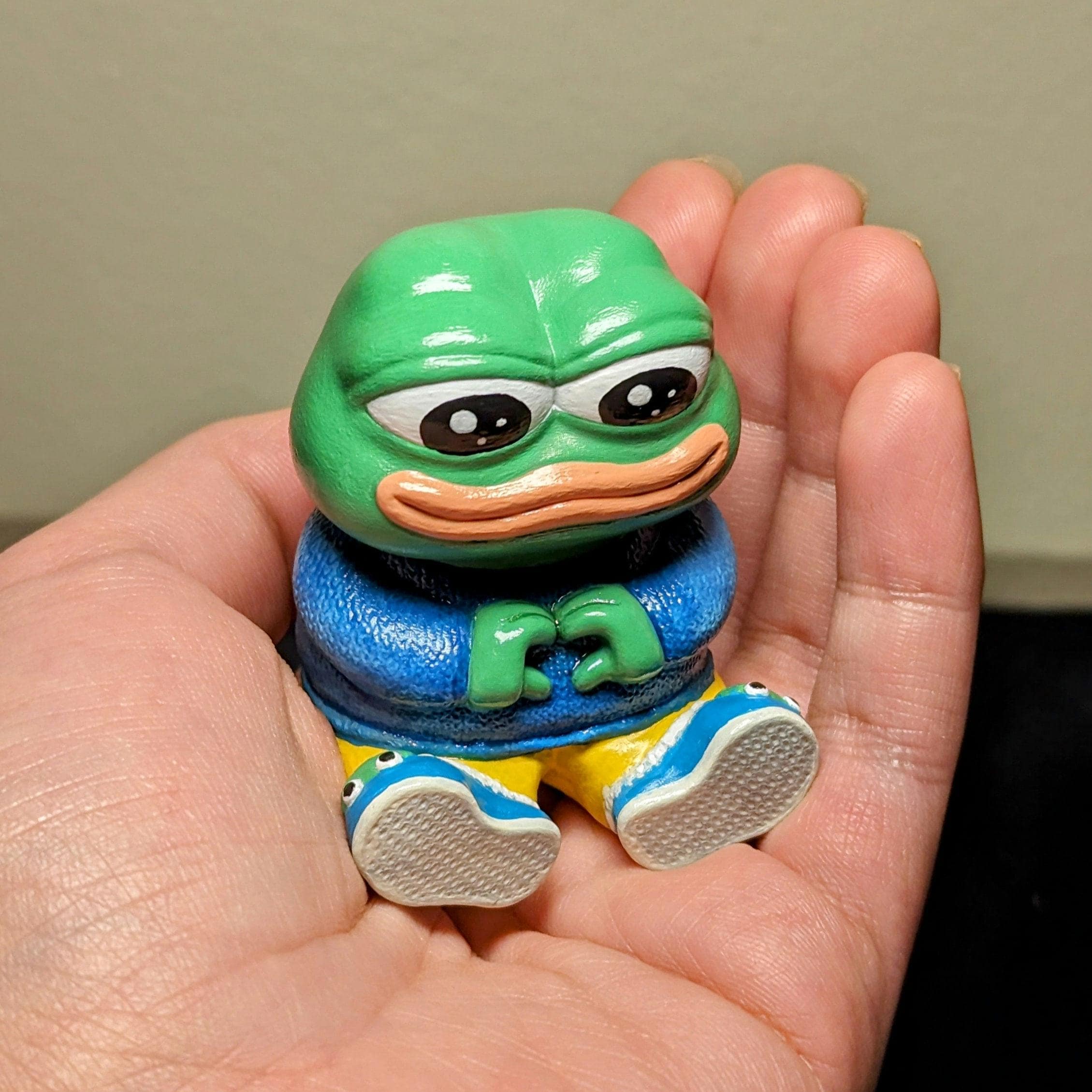 Pepe Frog Figure - Etsy