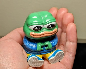 Lovely Peepo Pepe Frog friend Desk Pal