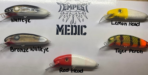 Handmade Musky Lures - 6 inch Crank Through-Wire Lip