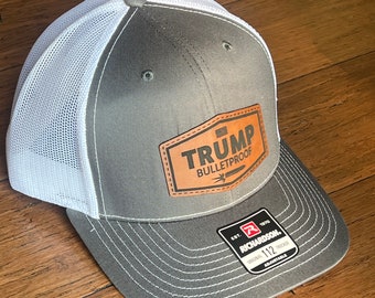 Trump Bulletproof Trucker Hat  / Trump Hat Gift for Men / Trump 2024 Republican Richardson 112 / Trump Supporter Conservative