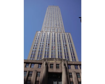 Inspirational Photography of the Empire State Building, NYC 24"x36"