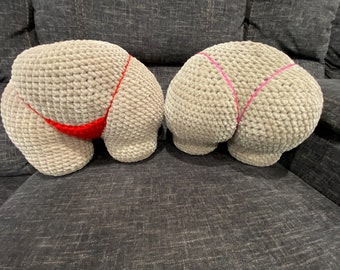 Crochet Booty Pillow