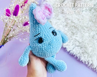 Wassertropfen Häkelanleitung: Amigurumi Plüschtier (PDF-Häkelanleitung)