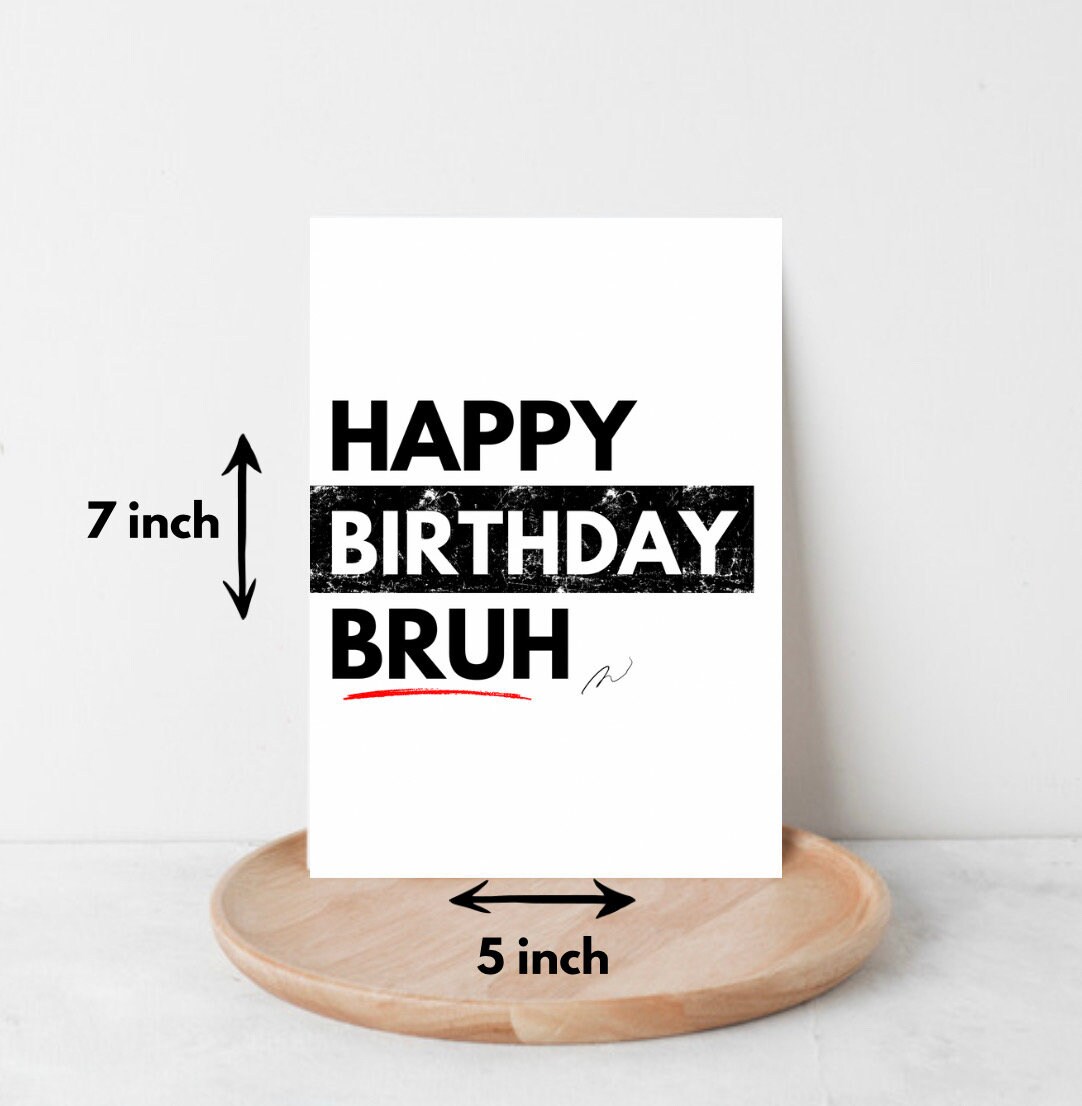 Biglietto di compleanno divertente fratello, buon compleanno fratello, mostri folli, sicuramente correlati