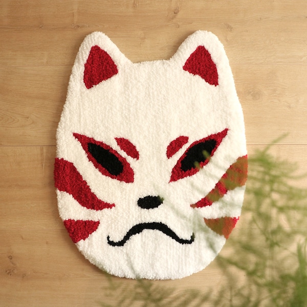 Tapis Tufting masque anbu Kakashi Naruto