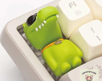 Zestaw nakładek na klawisze Animal Artisan, nakładki na klawisze Anime, nakładki na klawisze Kawaii, ręcznie robione nakładki na klawisze z żywicy, nakładki na klawisze z kreskówek, nakładki na klawisze niestandardowe, Cherry MX