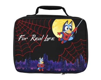 Spider Bluey Lunch Bag