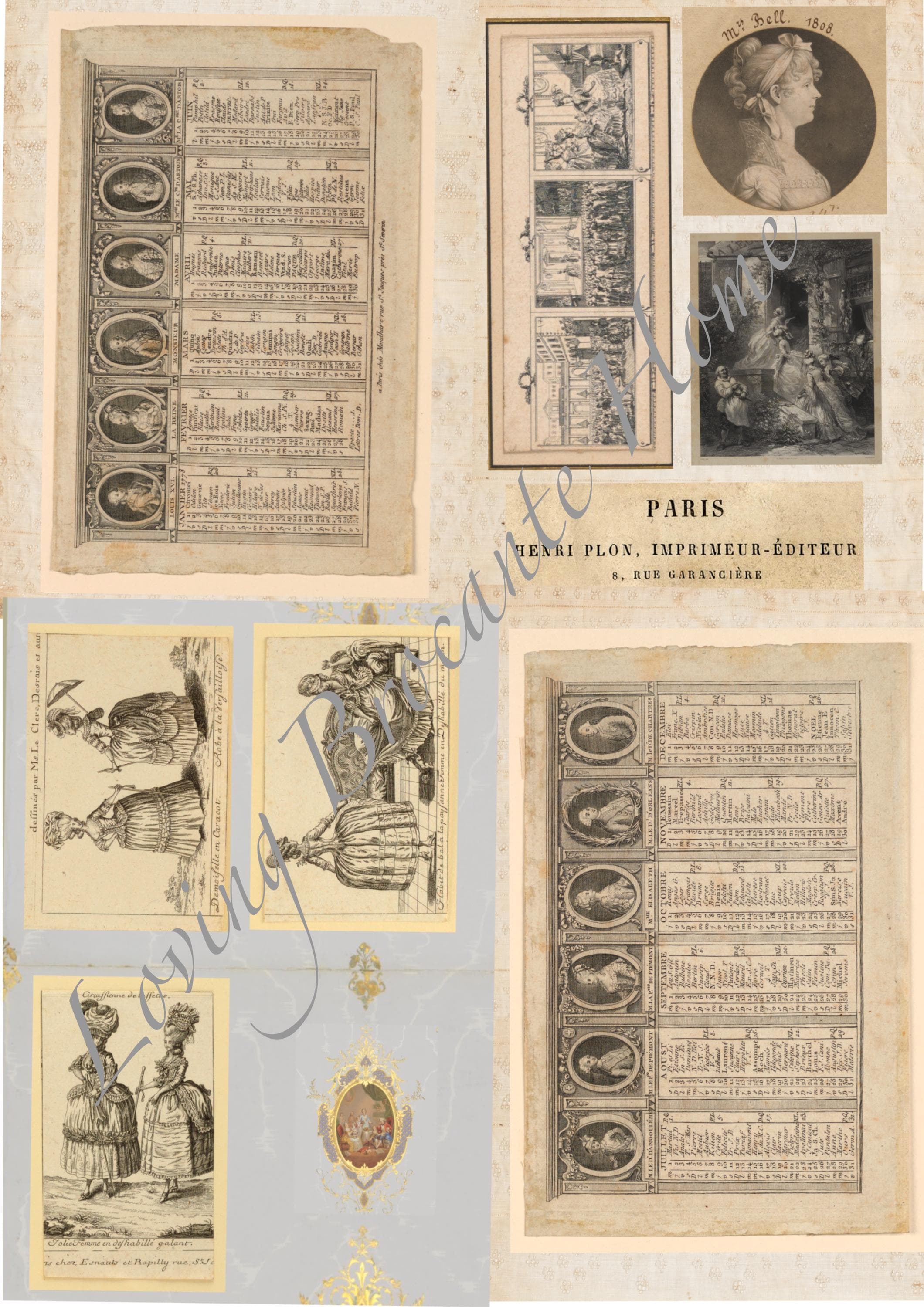 French brocante - Etsy 日本