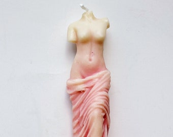 Venus candle, Lady candle, Goddes candle, Soy candle, Shaped candle, Sculptured candle, Gift idea, Statue candle, Bust candle, Aesthetic