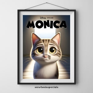 Custom Disney-Cartoon Pet Portrait | Personalized Portraits | Gifts for Birthday, Anniversary & More | Custom Pet Art | Digital