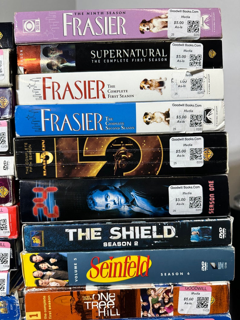 30 Random TV Series, DVD, Box Sets, Great for Resale or Collecting. Etsy