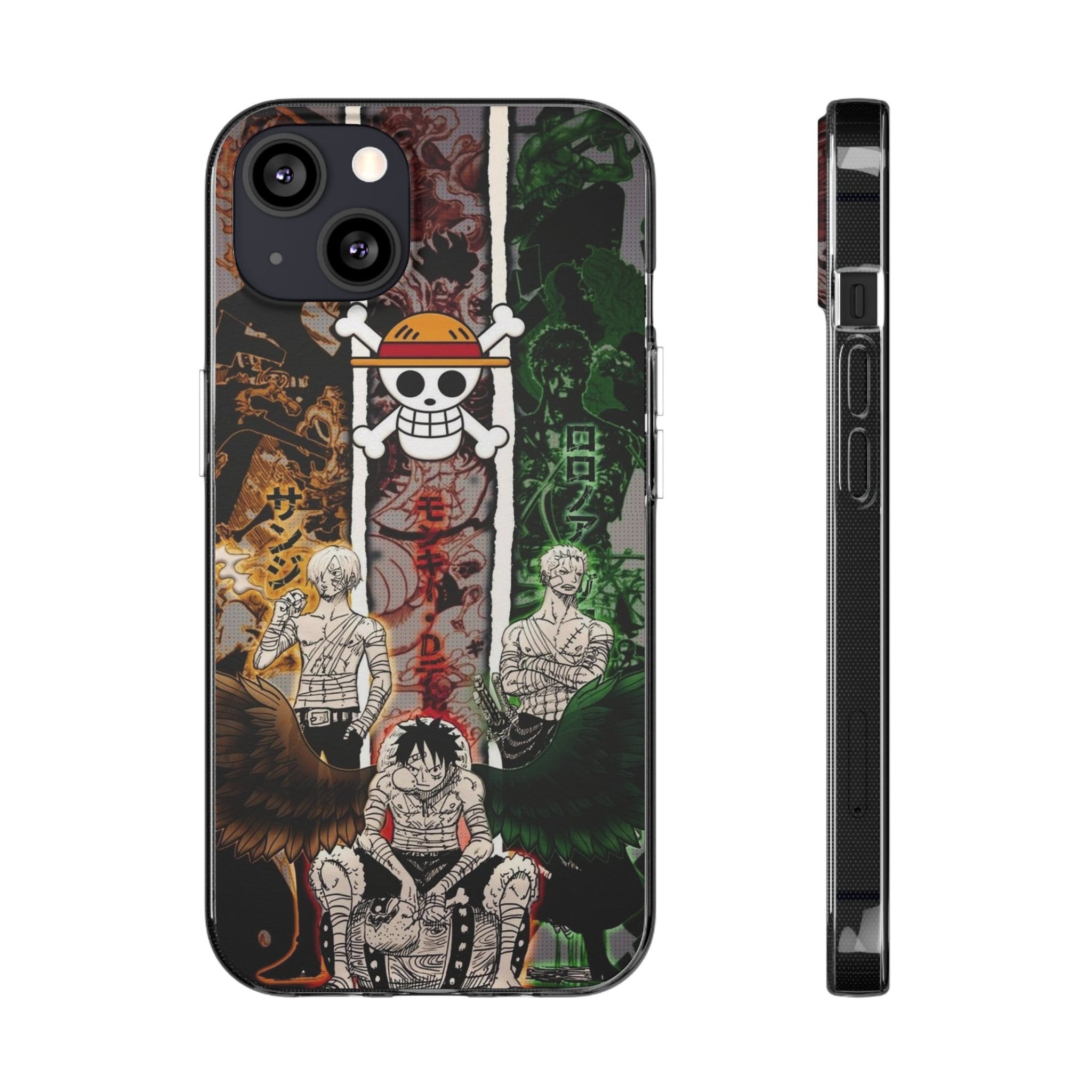 Anime Phone Case, One Piece Phone Case, Luffy, Zoro,sanji, Cool Phone