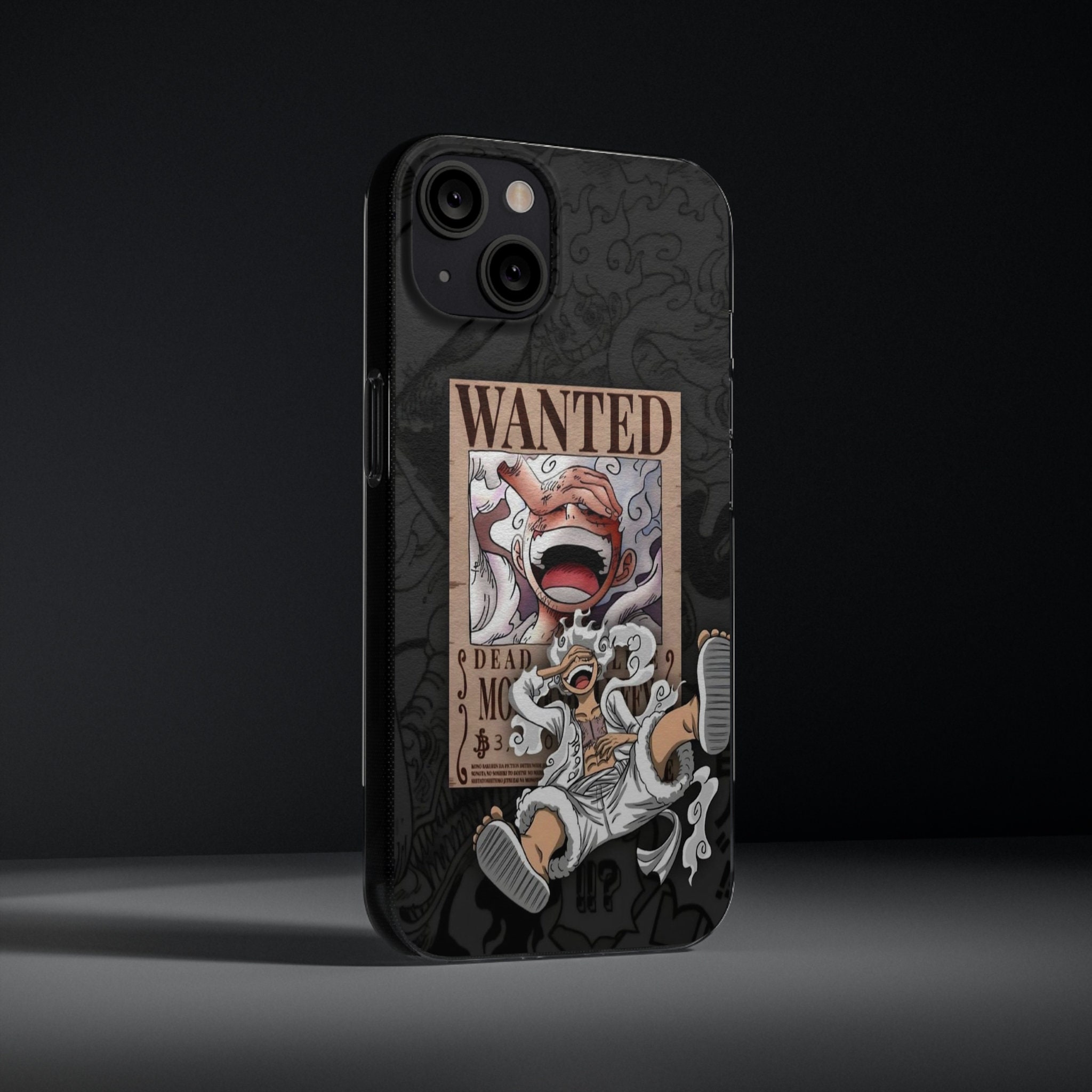 Luffy gear 5 vs Kaido iPhone Case by Mo2o