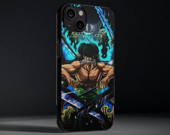 One Piece Phone Case With Zoro, Anime Iphone Case With One Piece, Anime, One Piece, Anime Phone Case For Iphone 15,14,13,12,11,X,SE,8