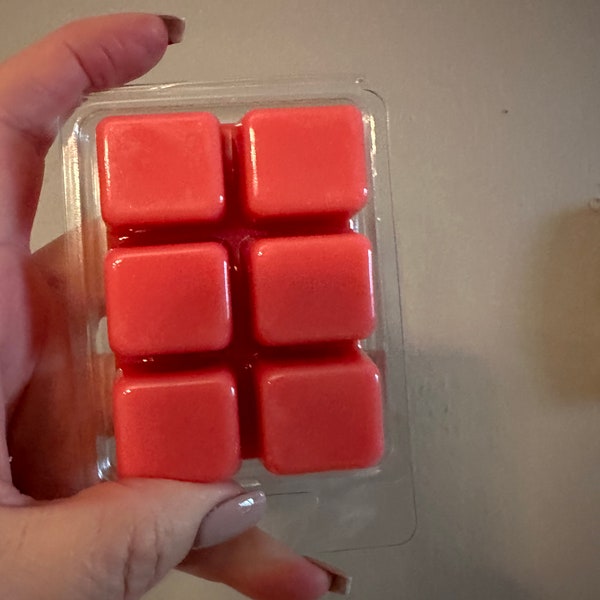 Strawberries and Cream Coconut Soy Wax Melts Tarts All Natural
