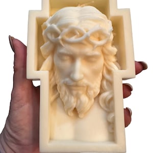 Jesus Candle Housewarming gift, religious candle