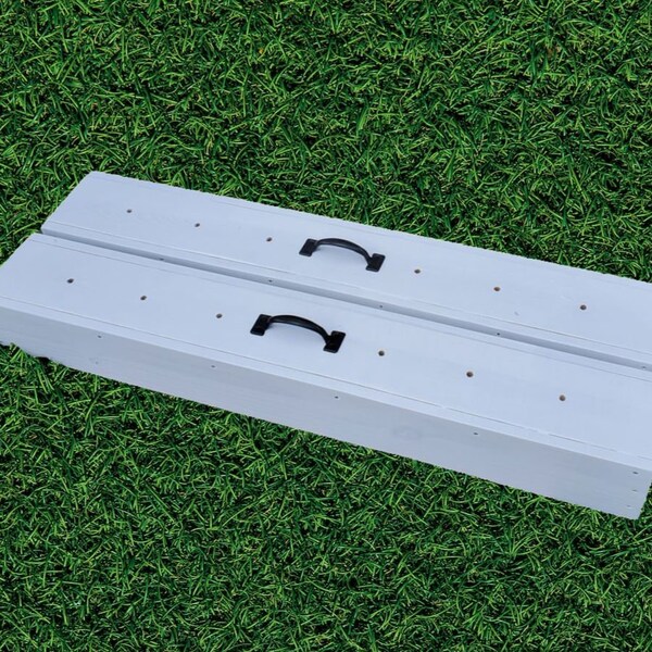 Equestrian 4ft Wooden Flower Box Set - White