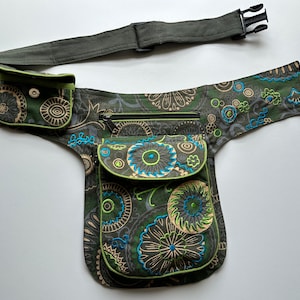 Unique Design Cotton Money Belt | Bum Bag |Cotton Fanny Pack | passport bag | cotton Hip Bag | FannyPack | Hip Bag   | Fair Trade Fanny Pack