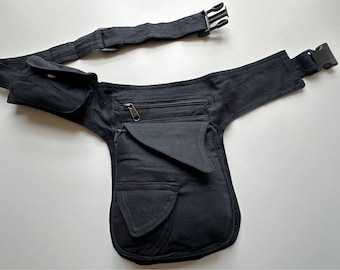 Cotton Fanny Pack: Himalayan Fair Trade Waist Bag, Travel Money Belt
