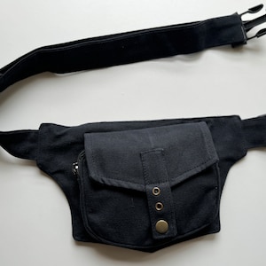 Sac banane en coton au design unique | Ceinture porte-monnaie | Sac banane | sacoche pour passeport | Sac banane | Sac banane | Sac banane banane | Sac banane équitable