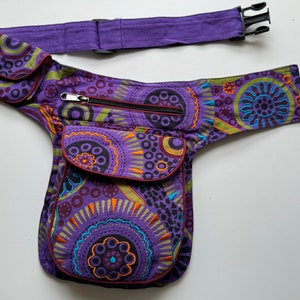 Marsupio 100% cotone, marsupio porta soldi, marsupio in cotone, marsupio porta passaporto, marsupio, marsupio, marsupio Fair Trade