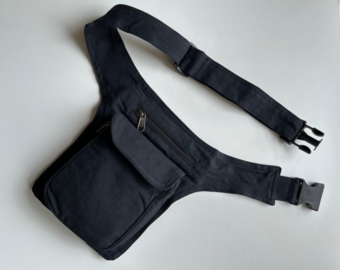 Cotton Waist Pack: Himalayan Fair Trade Festival Bum Bag