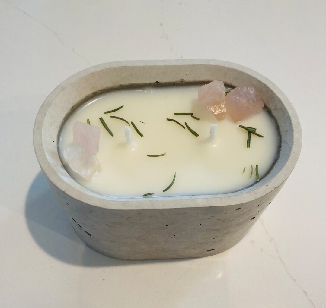 Healing Crystal Candles - Etsy