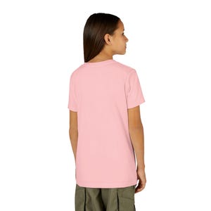 Sweet Vintage Bunnies & Strawberries Youth Tee | Cute Animal Kids Shirt image 8