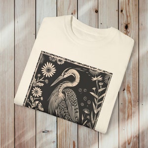 Blue Heron Loner Unisex Relaxed T-Shirt
