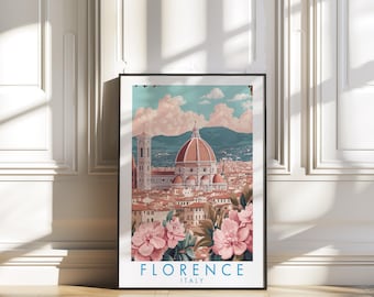 Florence Travel Print, Florence Travel Poster, Italy Print, Italy Poster, Italy Travel Gifts, Florence Poster, Travel Prints, Italy Wall Art