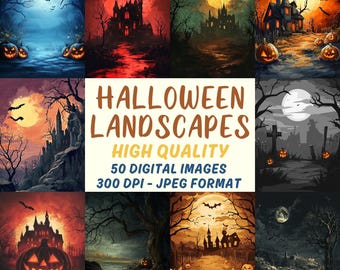 Halloween Digital Paper, Halloween Patterns, Halloween Background, Spooky Halloween Paper, Halloween Junk Journal, Scrapbooking, Creepy Art