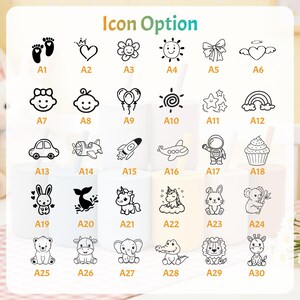 Vaso de silicona para bebé con nombre grabado personalizado, vaso infantil con pajita, vaso de entrenamiento para bebés, regalo para baby shower, vaso para bebés imagen 5