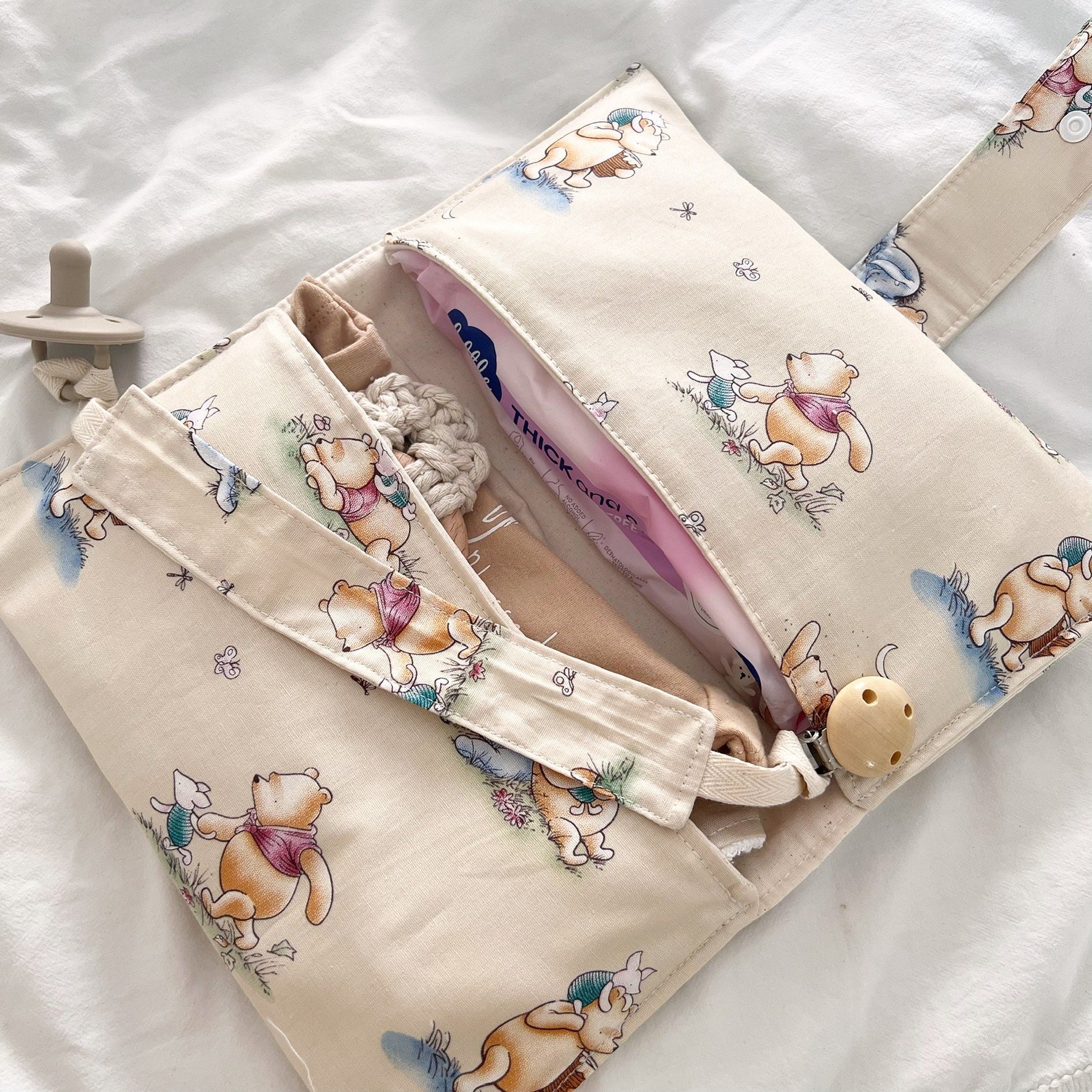 Winnie Pooh Nappy Wallet Etsy