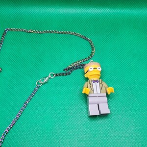Waylon Smithers Minifigure 19 inch necklace.