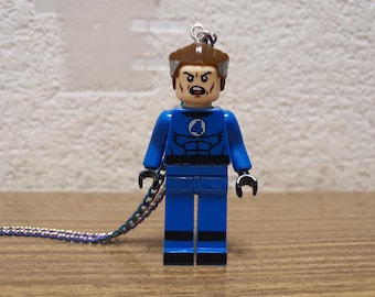 Die Fantastischen Vier. Herr Fantastisch. Minifigur 49-Zoll-Halskette.
