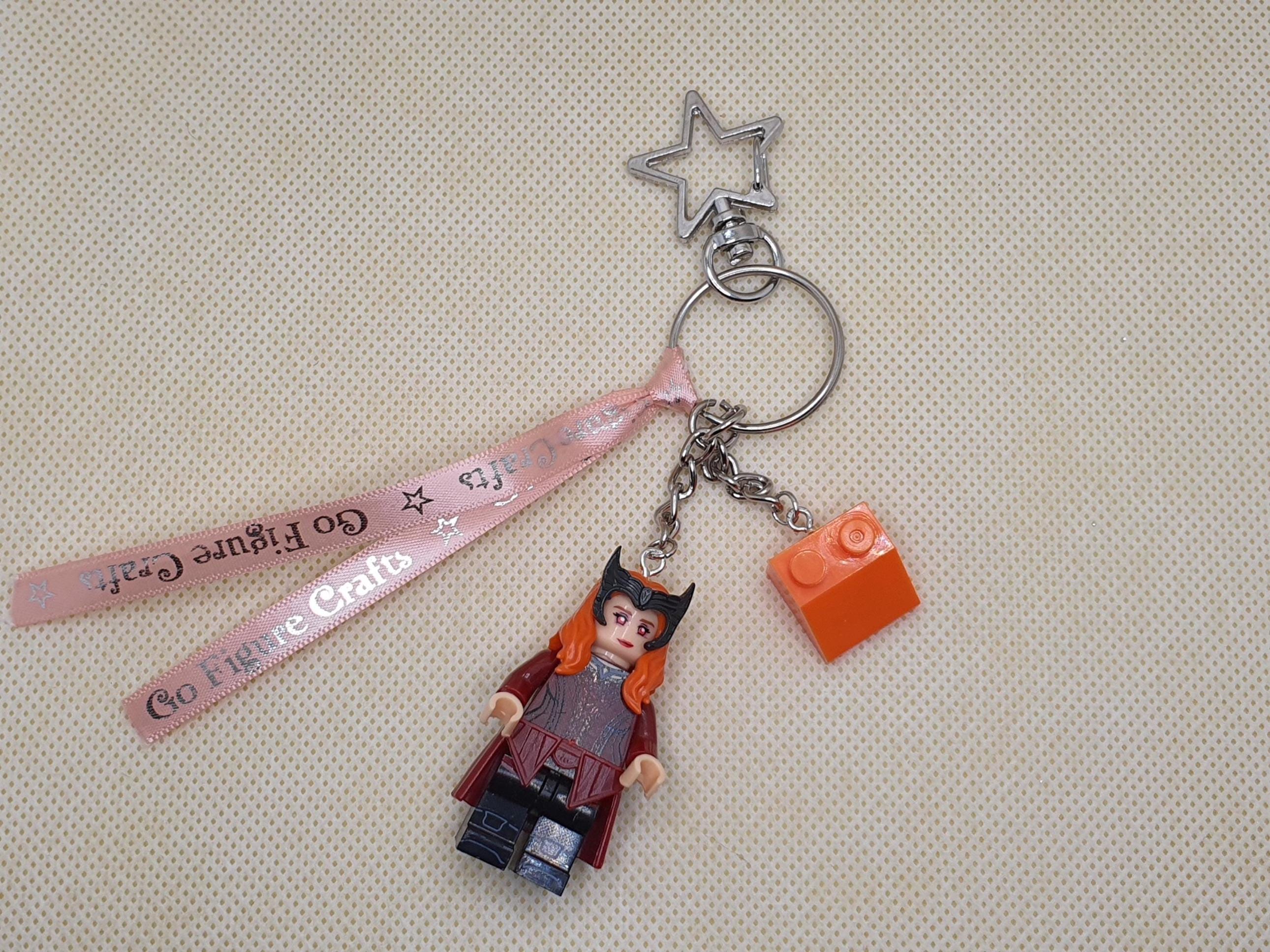 Wanda Lego Keychain Jual Lego 854241 Key Chain Scarlet Witch Key