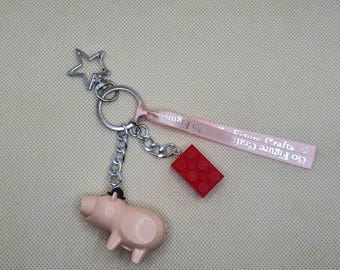 Toy Story, Hamm, minifigura, colgante para bolso.