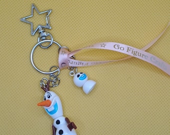 Frozen, Olaf, minifigure Bag Charm.