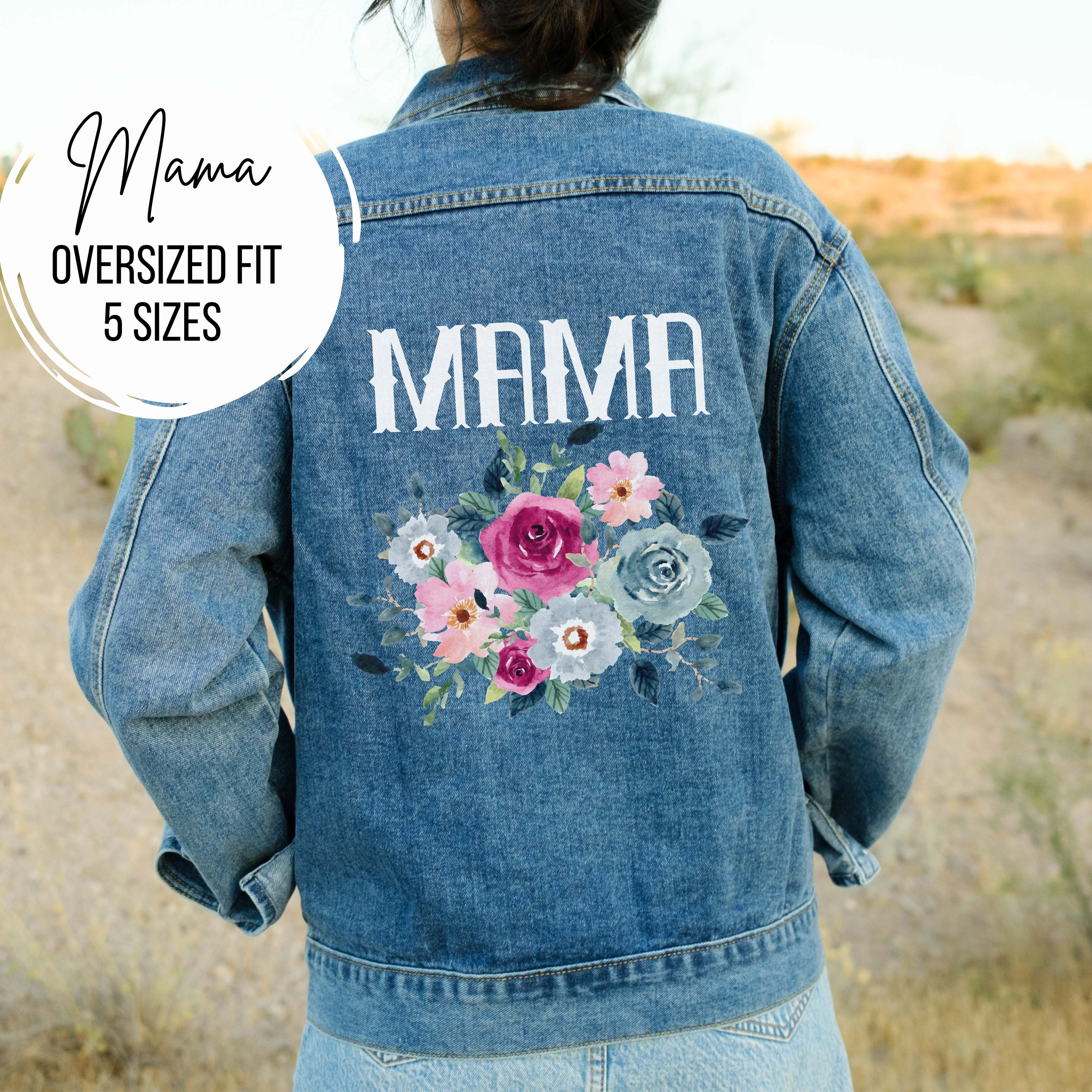 Mama and Me Denim Jacket - Etsy