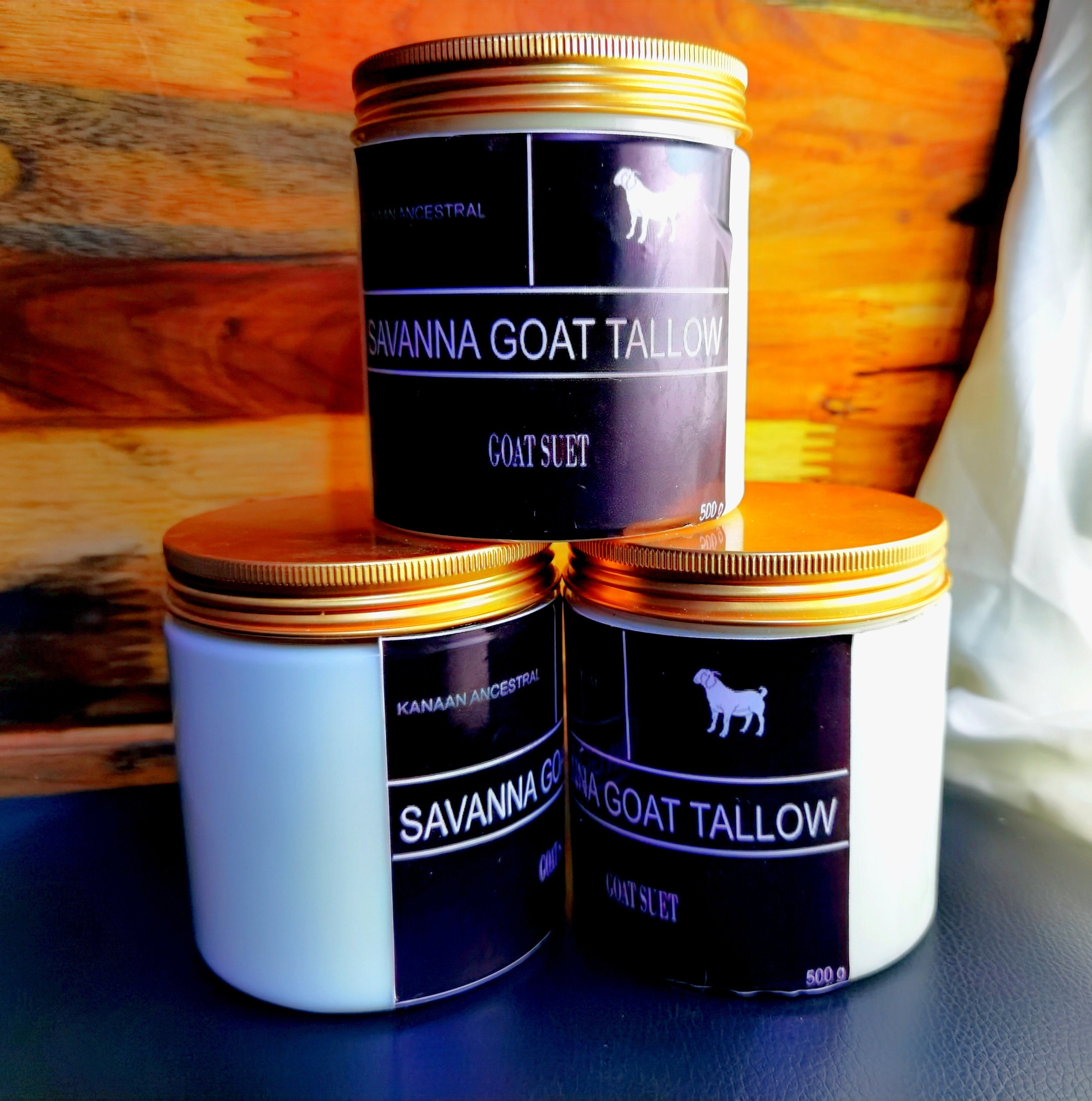 Goat Tallow Rendered Lifetime Grassfed Goat Suet Cooking Tallow